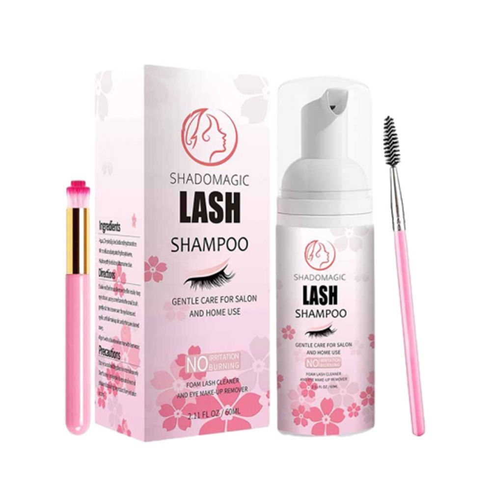 Eyelash Extension Foam Cleanser - Mousse nettoyante douce et délicate pour
