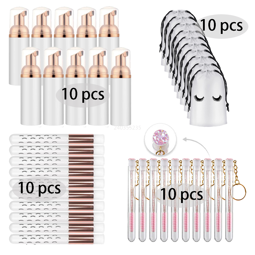 Refill Eyelash Extension - Bouteille africaine de 60ml, 40 pièces,