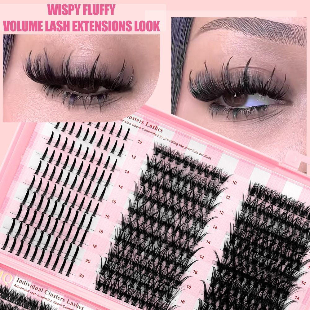 Lashes Eyelash Extension - Faux cils de 9 à 16