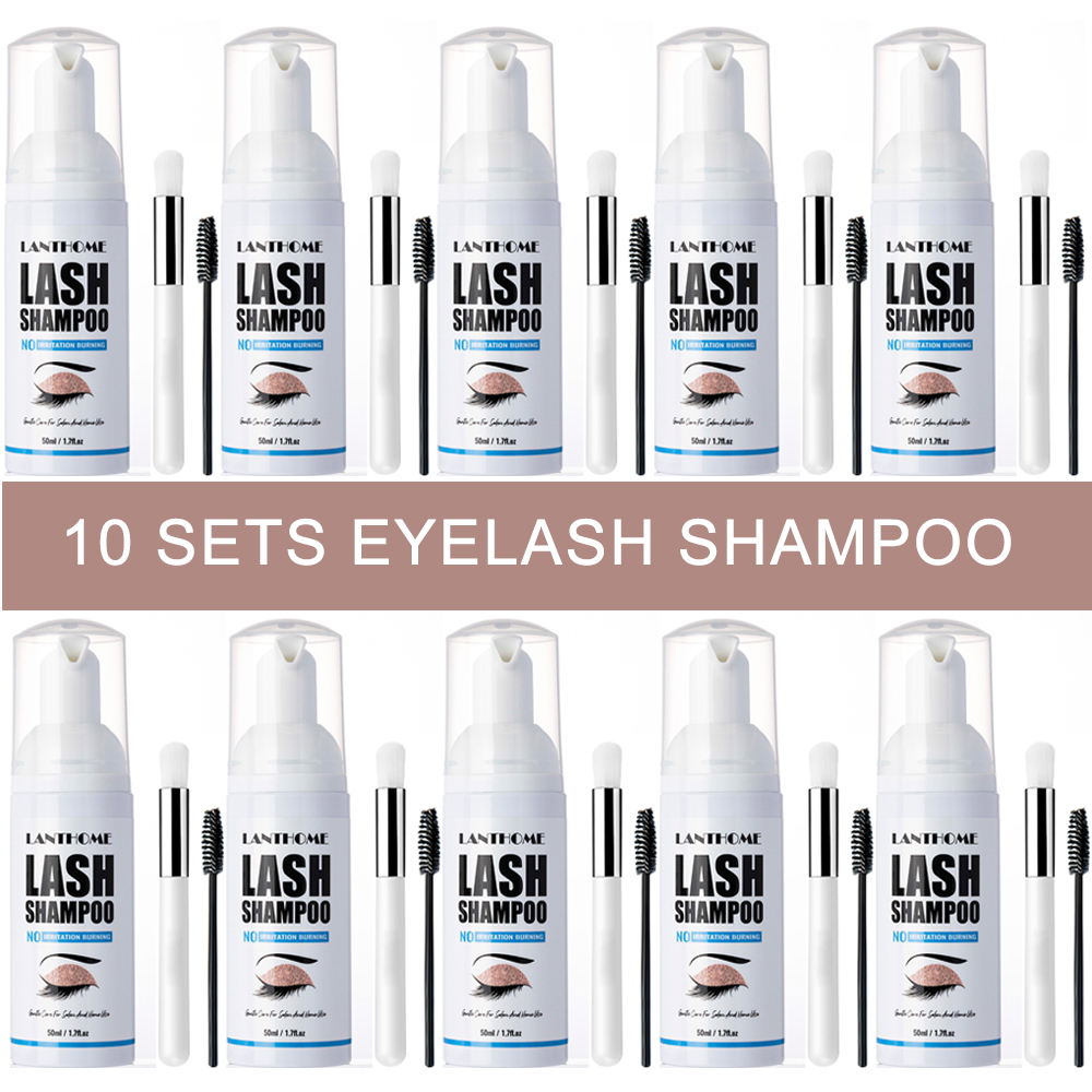 Eyelash Extension Foam Cleanser - Lanthome Pro – shampoing pour extensions