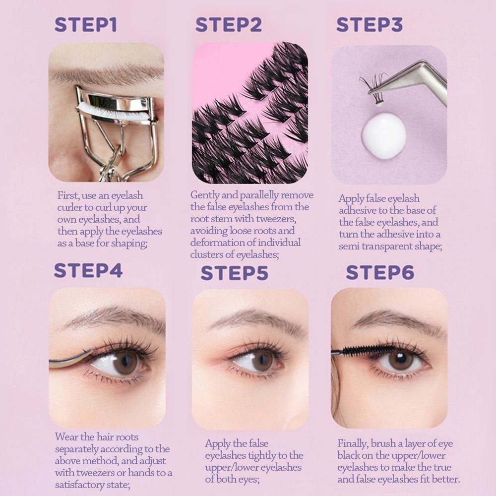 Eyelash Extension Kits - Kit d'extension de cils DIY 12
