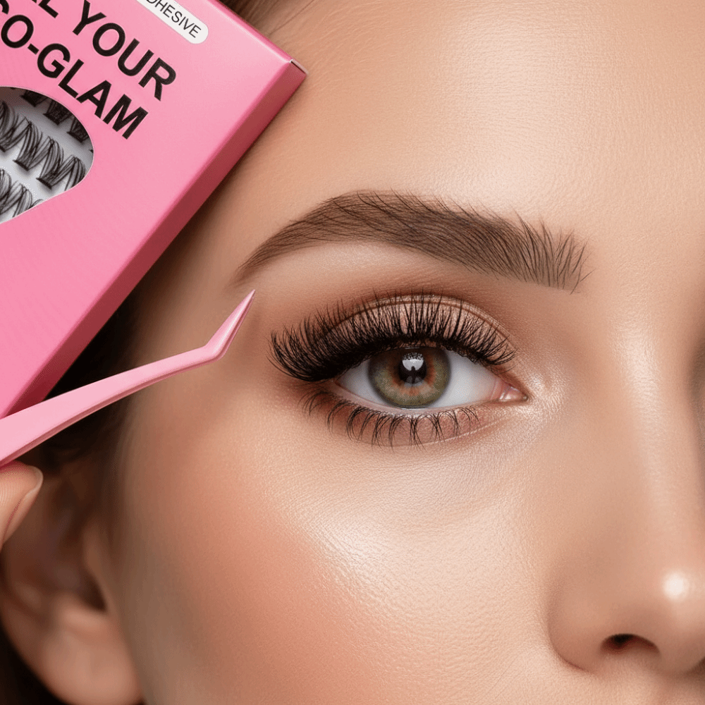 Lashes Eyelash Extension - Kit d'extension de cils DIY effet