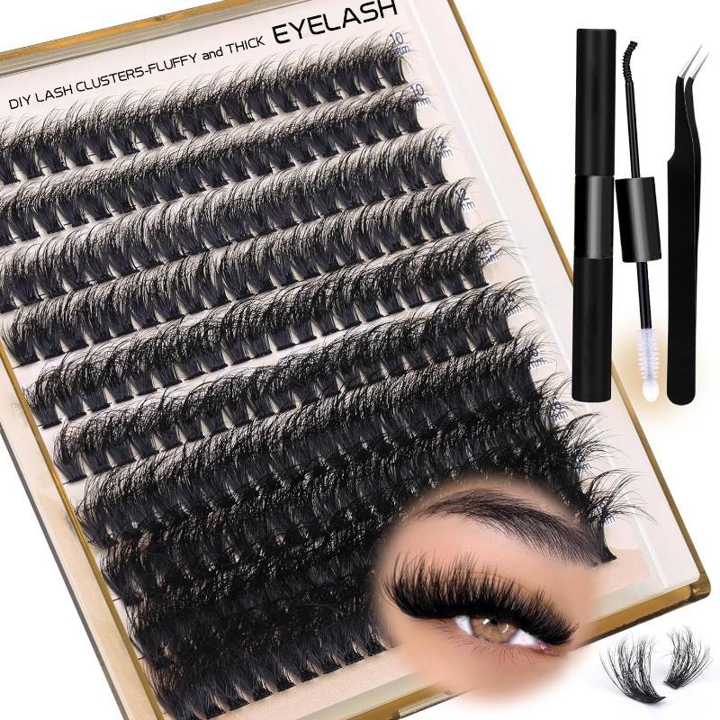 Lashes Eyelash Extension - Nouveaux bouquets de cils épais et