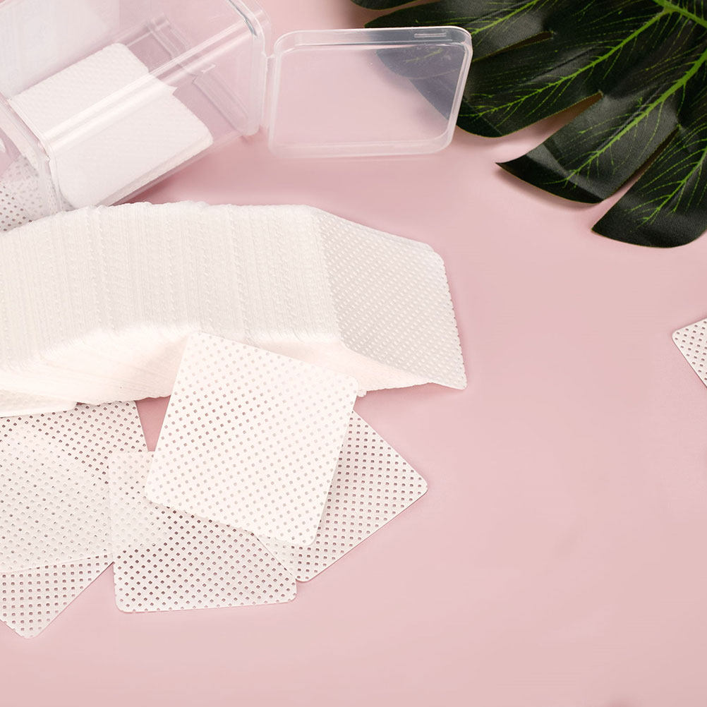 Eyelash Extension Glue Remover - 2 boîtes de tampons de coton