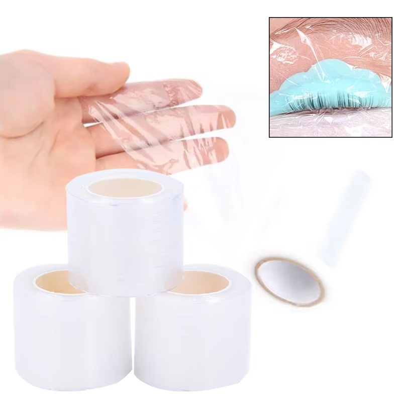 Eyelash Extension Glue Remover - Film transparent pour maquillage 200m/rouleau, film