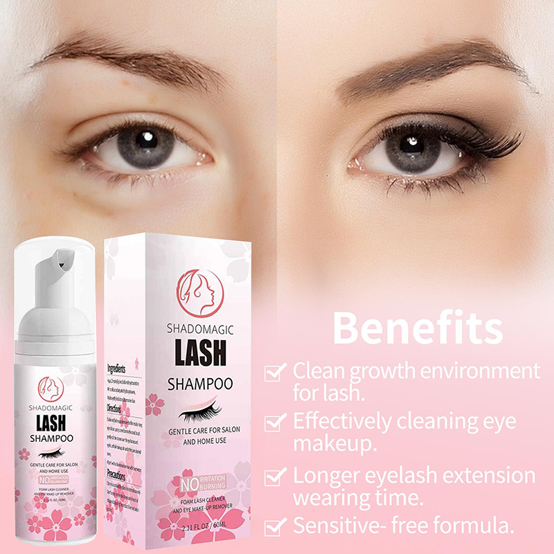 【A】 Shampoing nettoyant rapide - Eyelash Extension Foam Cleanser avis et prix
