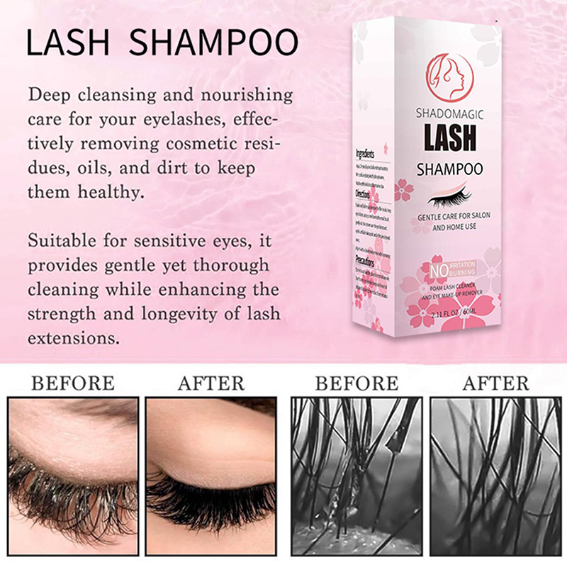 【A】 Shampoing nettoyant rapide - Eyelash Extension Foam Cleanser avis et prix