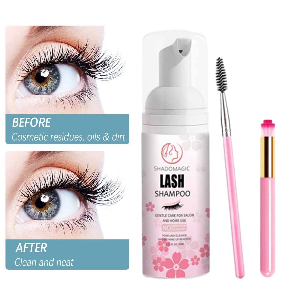 Mousse nettoyante douce et dél - Eyelash Extension Foam Cleanser avis et prix