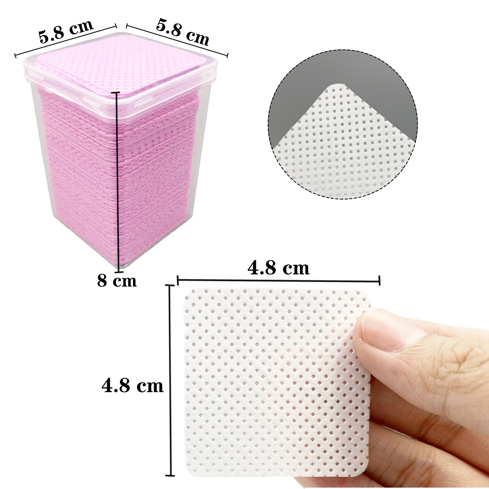 200 pièces/boîte lingettes à o - Eyelash Extension Glue Remover avis et prix