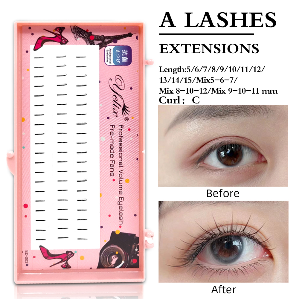 Cils individuels naturels Yeli - Lashes Eyelash Extension avis et prix