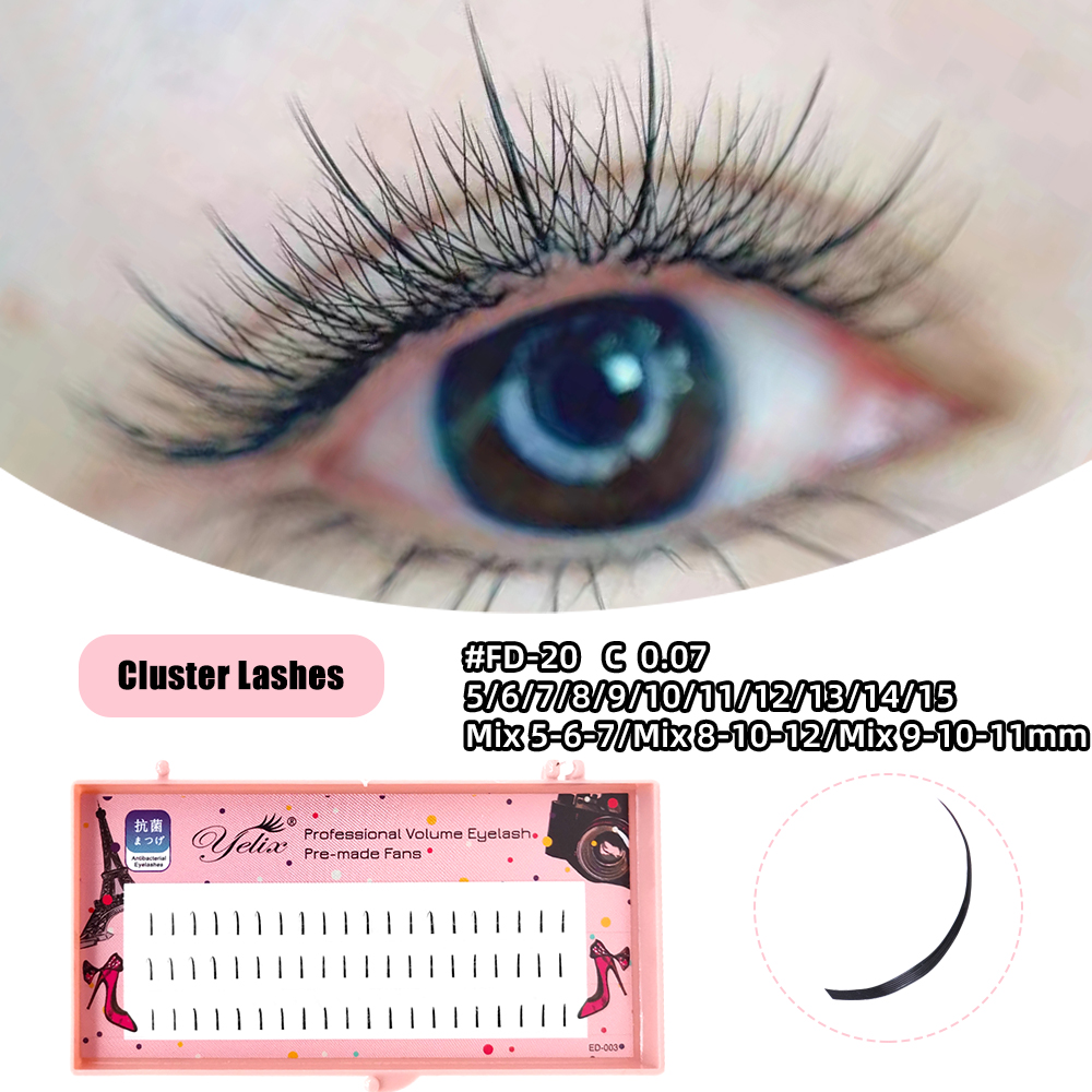 Cils individuels naturels Yeli - Lashes Eyelash Extension avis et prix