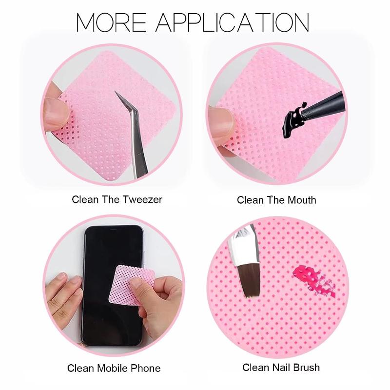 Lingettes pour ongles sans pel - Eyelash Extension Glue Remover avis et prix