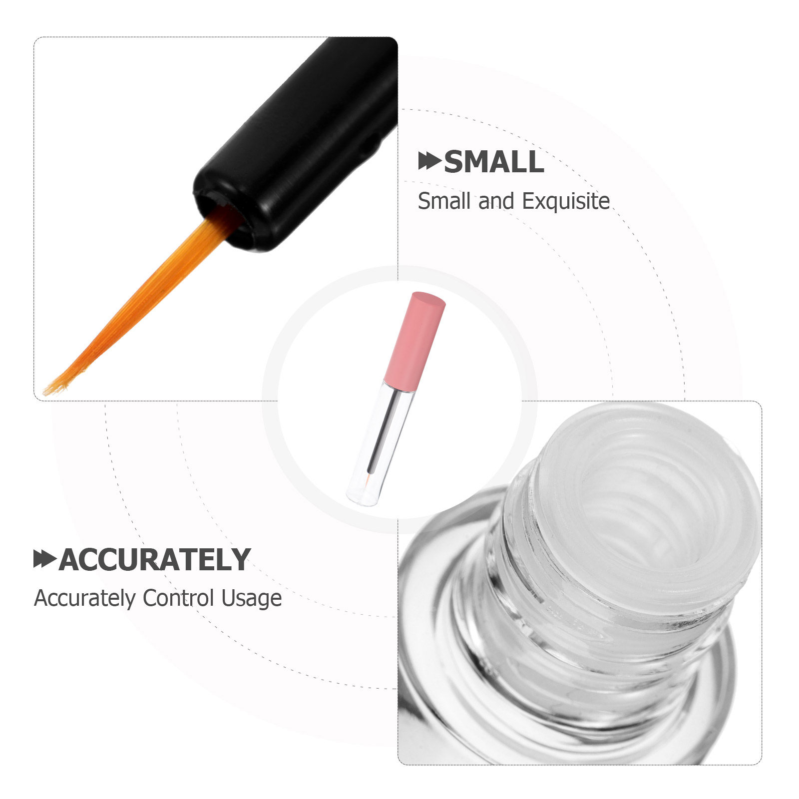 Tube d'eye-liner vide transpar - Refill Eyelash Extension avis et prix