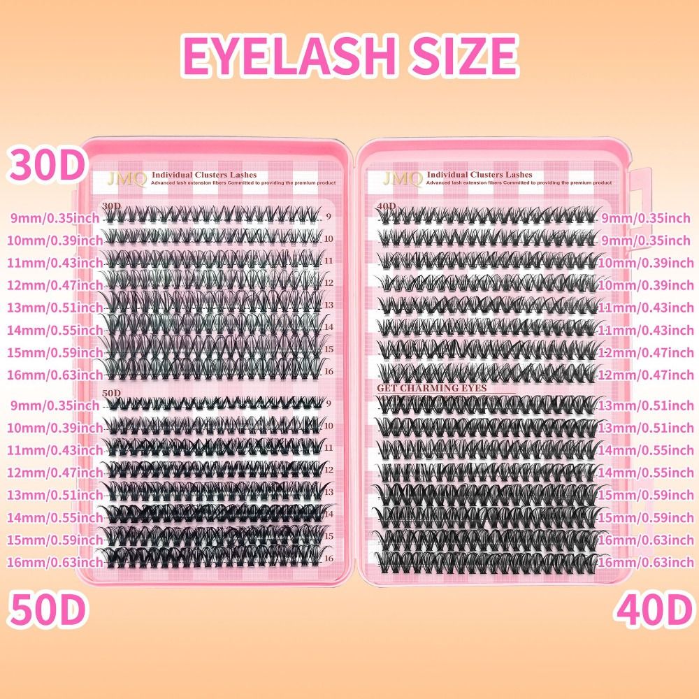 Faux cils de 9 à 16 mm de long - Lashes Eyelash Extension avis et prix