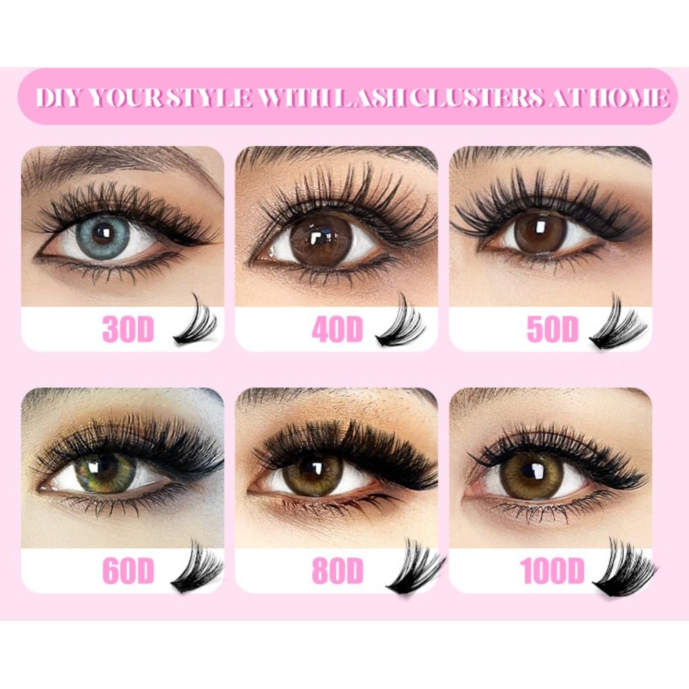 Faux cils de 9 à 16 mm de long - Lashes Eyelash Extension avis et prix