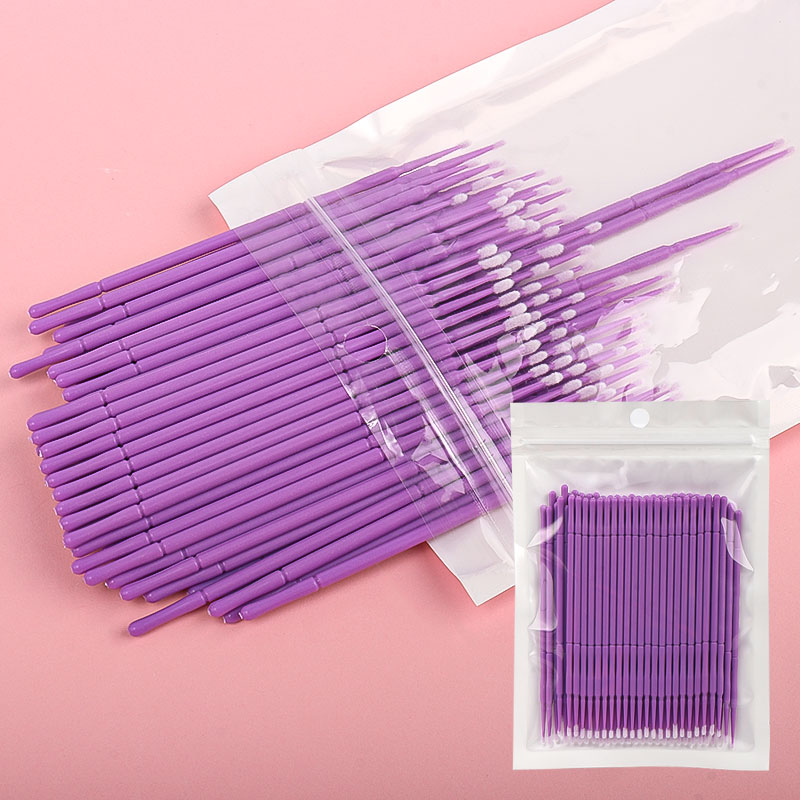 100 pièces/sac bambou Extensio - Eyelash Extension Glue Remover avis et prix