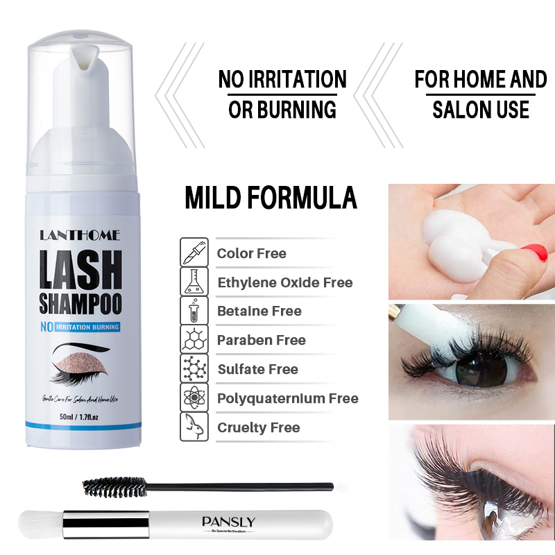 Lanthome Pro – shampoing pour  - Eyelash Extension Foam Cleanser avis et prix