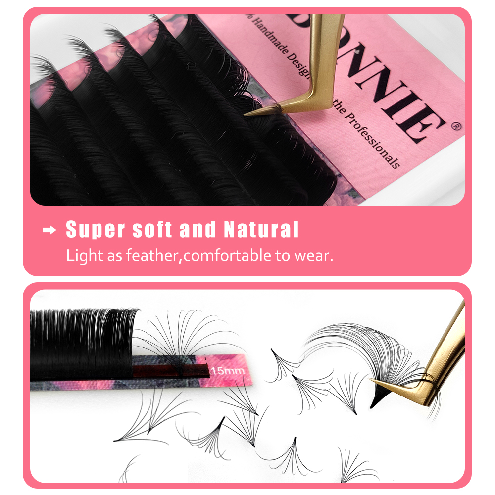 CC DD Luxury Easy Fan Eyelashe - Individual Lash Tray avis et prix