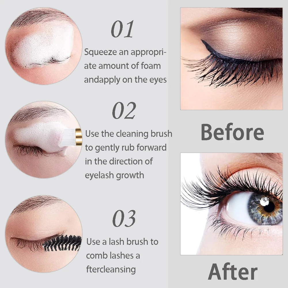 Bouteille AfricPŽimbibée de 60 - Eyelash Extension Foam Cleanser avis et prix