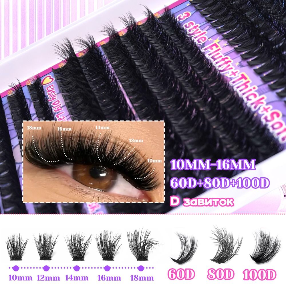 Faux cils naturels, design en  - Lashes Eyelash Extension avis et prix