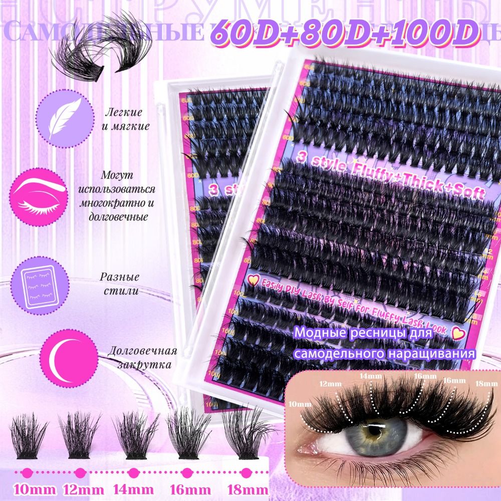 Faux cils naturels, design en  - Lashes Eyelash Extension avis et prix