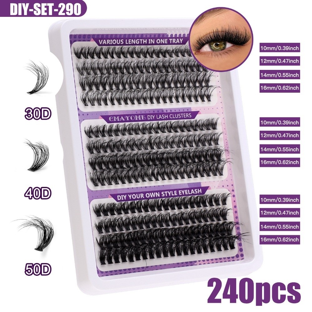 Kit d'extension de cils DIY, c - Eyelash Extension Kits avis et prix