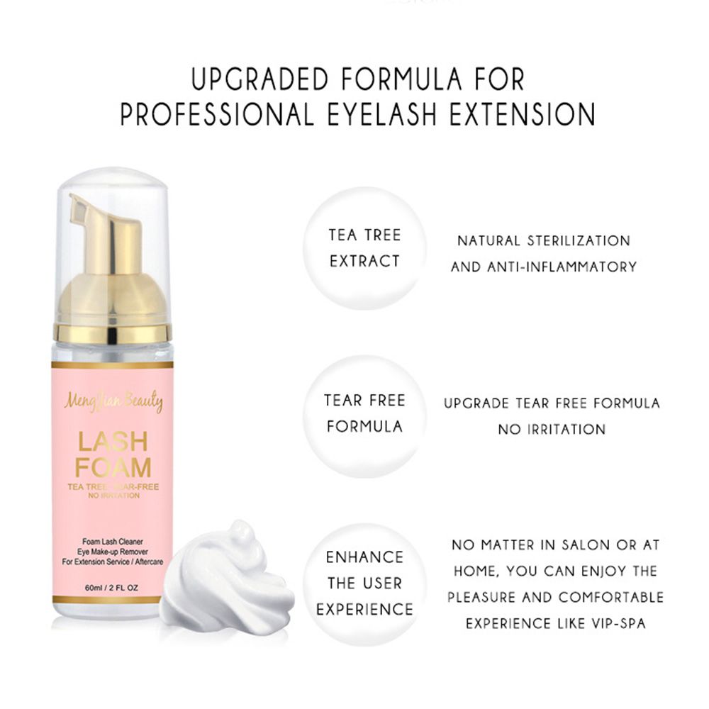 Shampoing moussant pour les ci - Eyelash Extension Foam Cleanser avis et prix