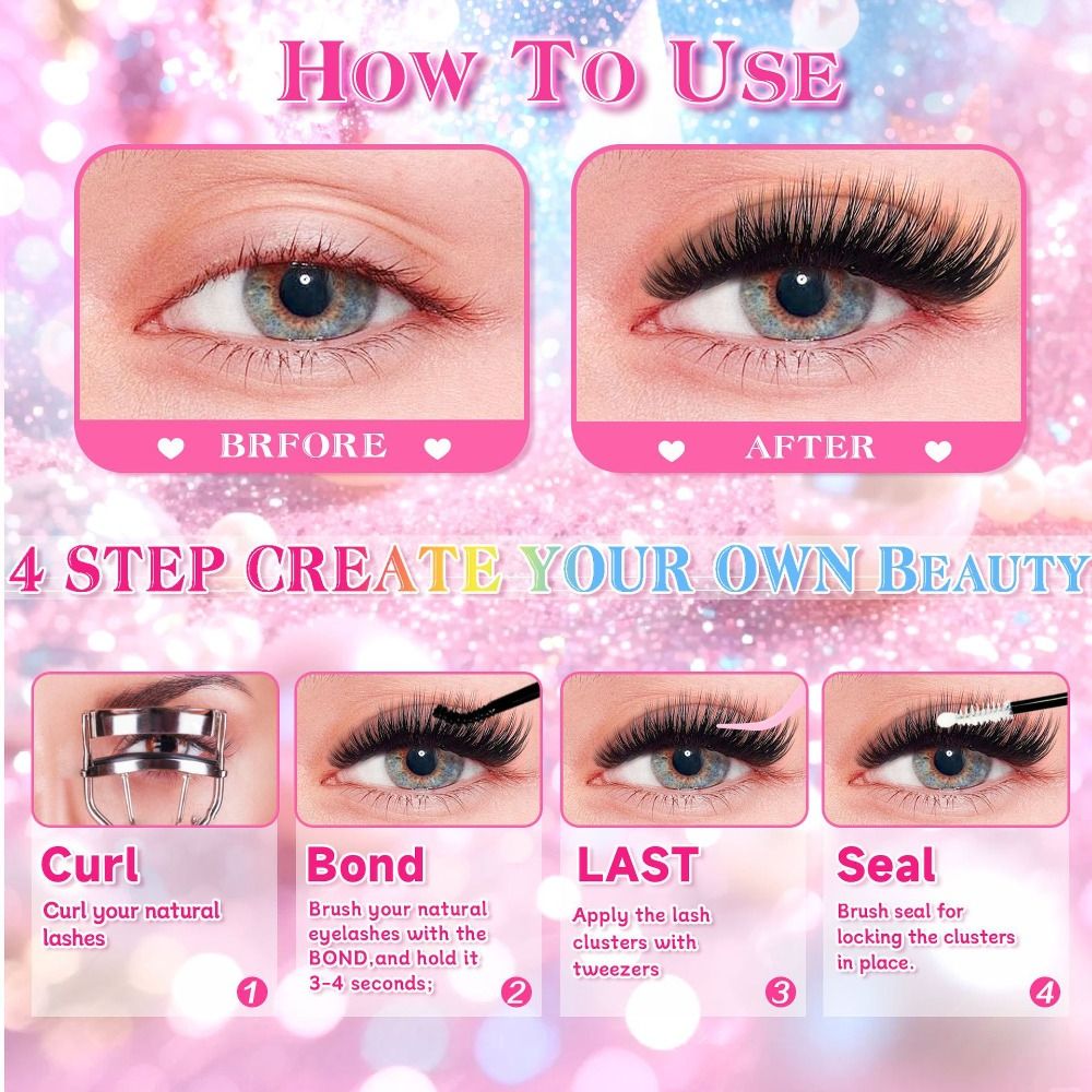 Kit d'extension de cils DIY, c - Lashes Eyelash Extension avis et prix