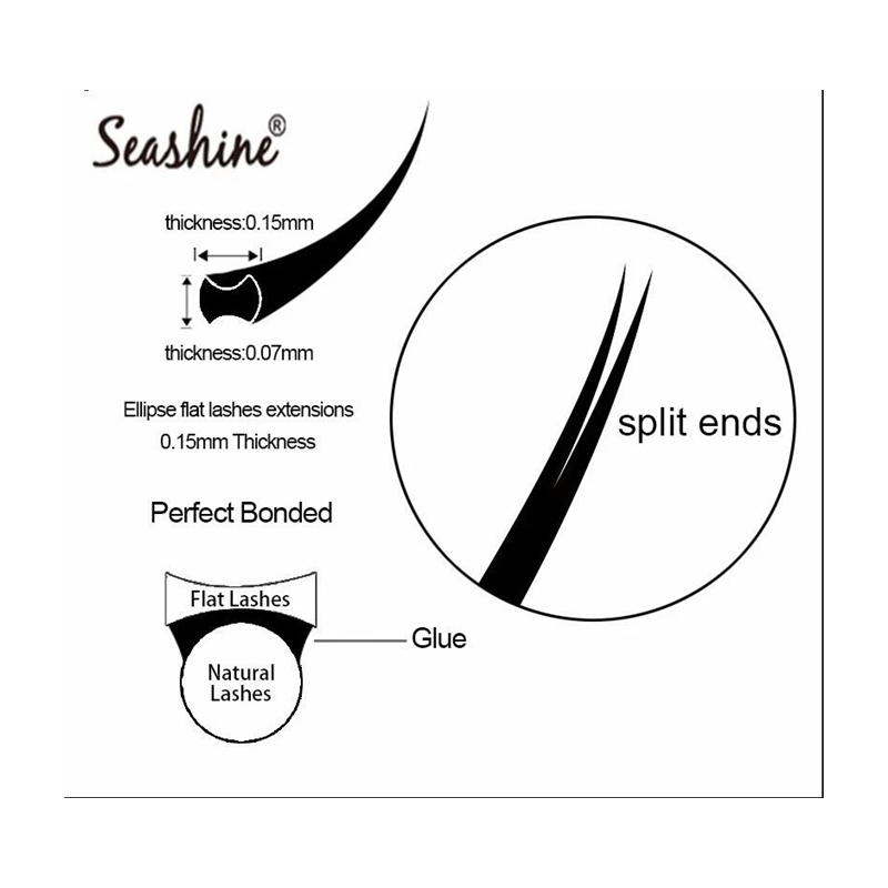 Seashine – faux-cils plats en  - Individual Lash Tray avis et prix