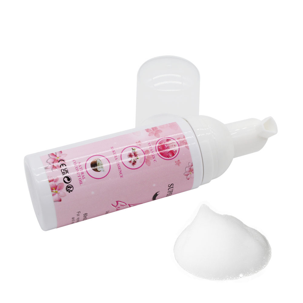 Shampoing pour faux-cils, four - Eyelash Extension Foam Cleanser avis et prix