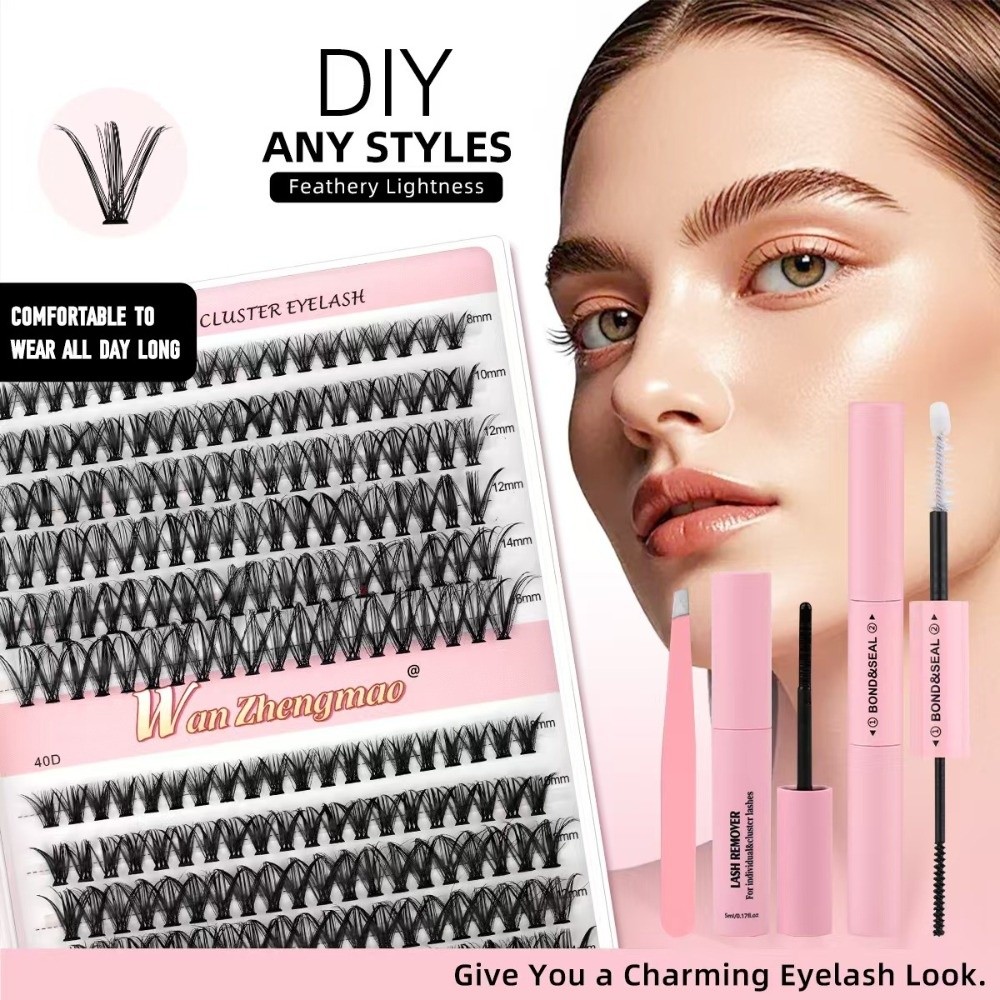 Kit d'extension de cils DIY 8- - Eyelash Extension Kits avis et prix