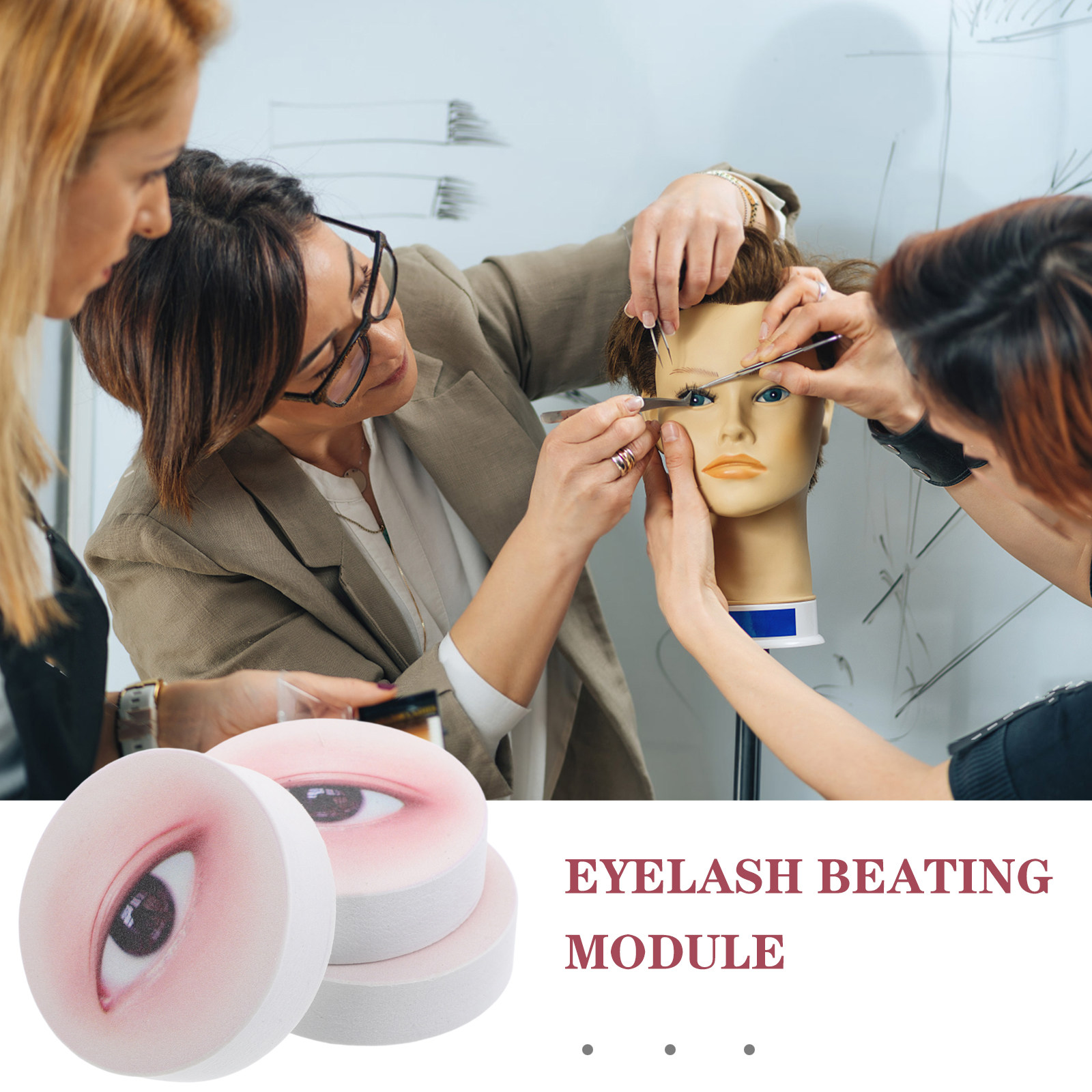 Lot de 3 Planches d'Entraîneme - Lashes Eyelash Extension avis et prix