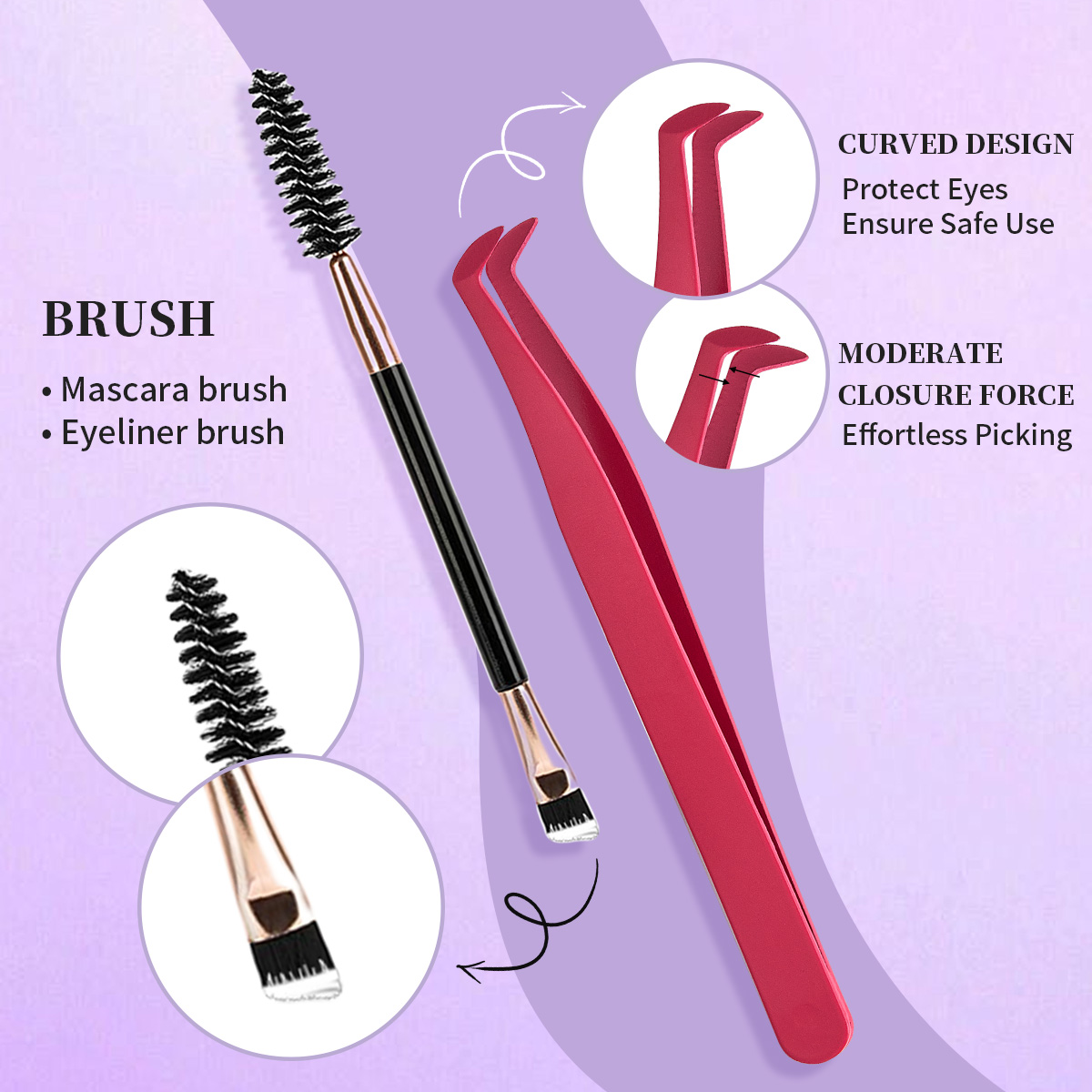 Kit de grappes de cils Kit d'e - Eyelash Extension Glue Remover avis et prix
